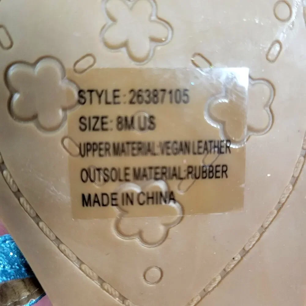 Sandals Toddler Girl's Size‎ 8 NWOT